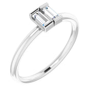 14K White 1/4 CTW Natural Diamond Two-Stone Ring - Robson's Jewelers