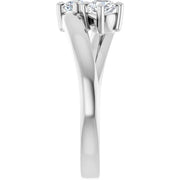14K White 1/2 CTW Natural Diamond Ring - Robson's Jewelers