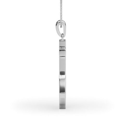 Lab Diamond Anchor Pendant - Robson's Jewelers