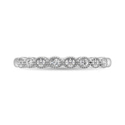 14 White Gold Diamond 1/6 ctw Bubble stackable Band - Robson's Jewelers