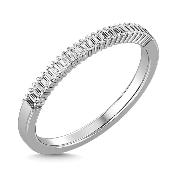 Diamond 1/2 ct tw Anniversary Band in 14K White Gold - Robson's Jewelers