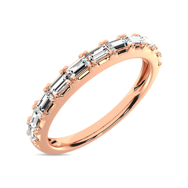 Diamond Anniversary Ring 1/50 ct tw in 14K Rose Gold - Robson's Jewelers