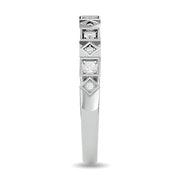Diamond 1/8 ct tw Stackable Ring in 14K White Gold - Robson's Jewelers