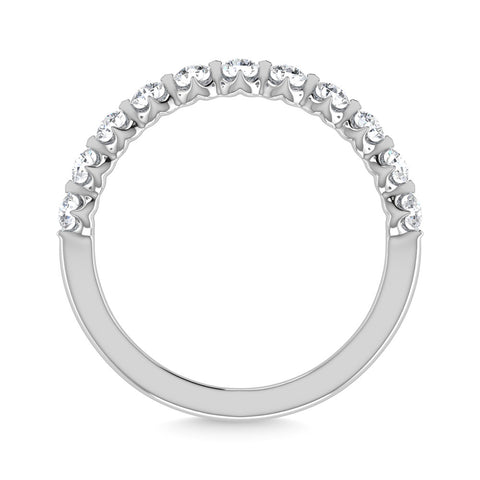 Diamond 1/2 Ct.Tw. Anniversary Band in 14K White Gold - Robson's Jewelers