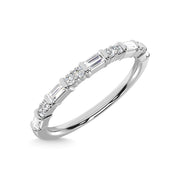 14K White Gold Diamond 1/5 Ct.Tw. Stackable Band - Robson's Jewelers