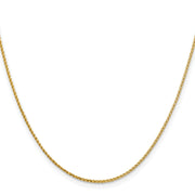 Leslie's 14K 1.15mm D/C Open Franco Chain - Robson's Jewelers