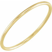 14K Yellow Stackable Ring Size 7 - Robson's Jewelers