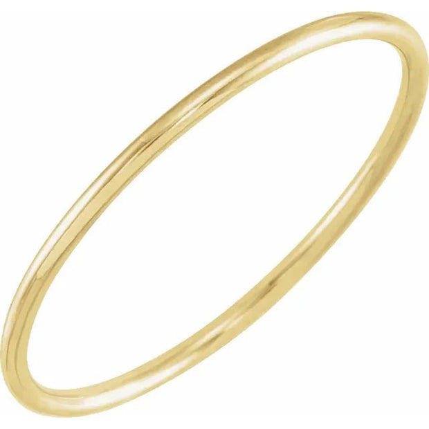 14K Yellow Stackable Ring Size 7 - Robson's Jewelers