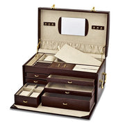 6-Drawer Large Jewelry Case with Removable Jewelry Wallet and Travel Case - Robson's Jewelers