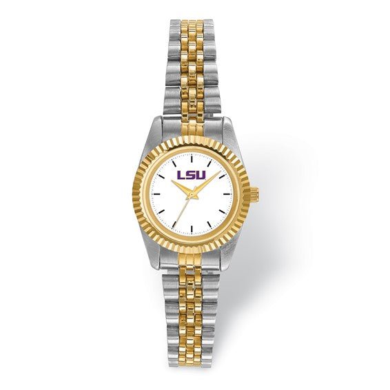Louisiana State University Pro Two-tone Ladies Quartz Watch - Robson's Jewelers