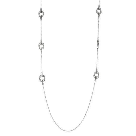 Rhodium Paperclip Chain - Robson's Jewelers