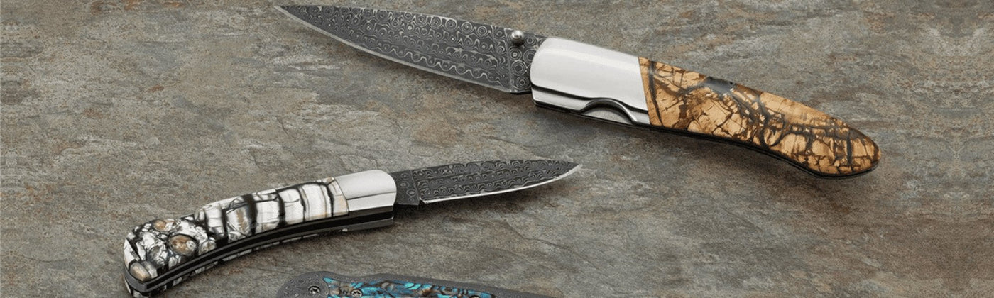Damascus Steel Knives - Robson's Jewelers 