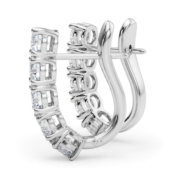 2 ct. tw. 5-Stone Lab Diamond Earrings - Robson's Jewelers