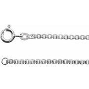 Sterling Silver 2 mm Box 18" Chain