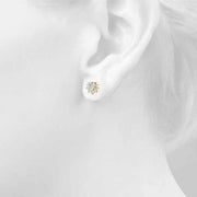 Cluster Lab Diamond Earrings - Robson's Jewelers