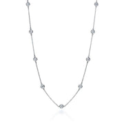 Lab Grown Diamonds By The Yard Necklace 3.0CTTW