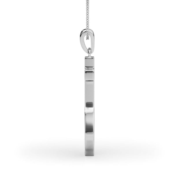 Lab Diamond Anchor Pendant - Robson's Jewelers