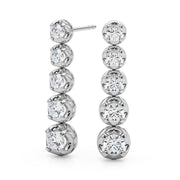 Lab Diamond Drop Earrings