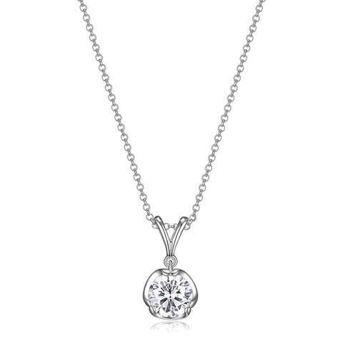 Sterling Silver Rhodium Necklace