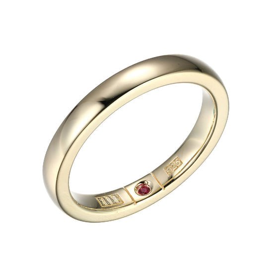 (XWWELLE)SS GP40(23K,10K) RING #6 - Robson's Jewelers