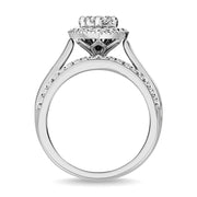 10K White Gold 1 1/2 Ct.Tw. Diamond Engagement Ring - Robson's Jewelers