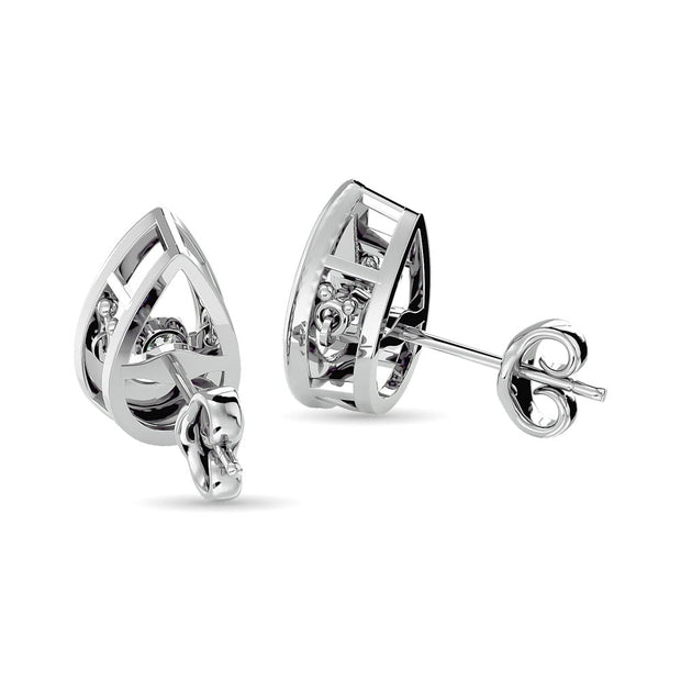 Diamond Fashion Earrings 1/20 ct tw in Sterling Silver - Robson's Jewelers