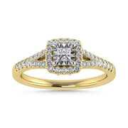 Diamond 1/2 Ct.Tw. Engagement Ring in 14K Yellow Gold - Robson's Jewelers