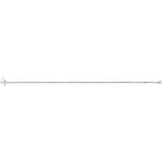 14K White 1 CTW Natural Diamond Line 7 1/4" Bracelet - Robson's Jewelers
