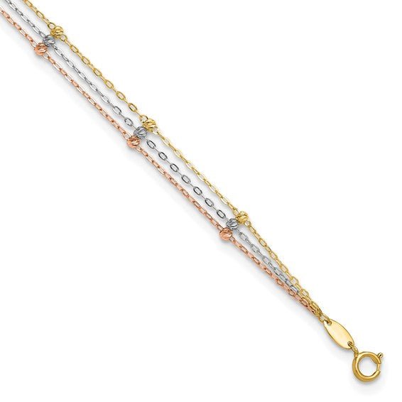 Chain Extender, 3 Inches, 14K Yellow Gold