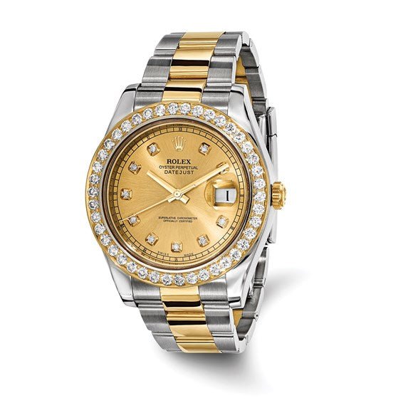 Pre-owned Independently Certified Rolex Steel/18ky Datejust II Dia Watch - Robson's Jewelers