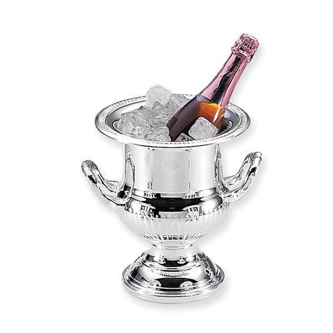 Silver-plated Etched Rim Wine Cooler - Robson's Jewelers