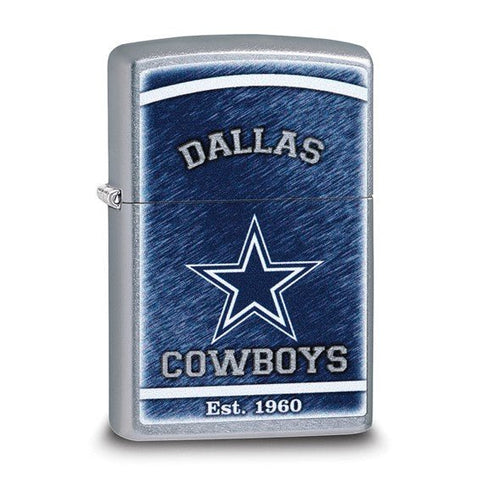 NFL Zippo Dallas Cowboys Street Chrome Lighter - Robson's Jewelers