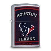 NFL Zippo Houston Texans Street Chrome Lighter - Robson's Jewelers