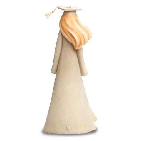 Foundations Handcrafted Graduation Girl Stone Resin Figurine - Robson's Jewelers