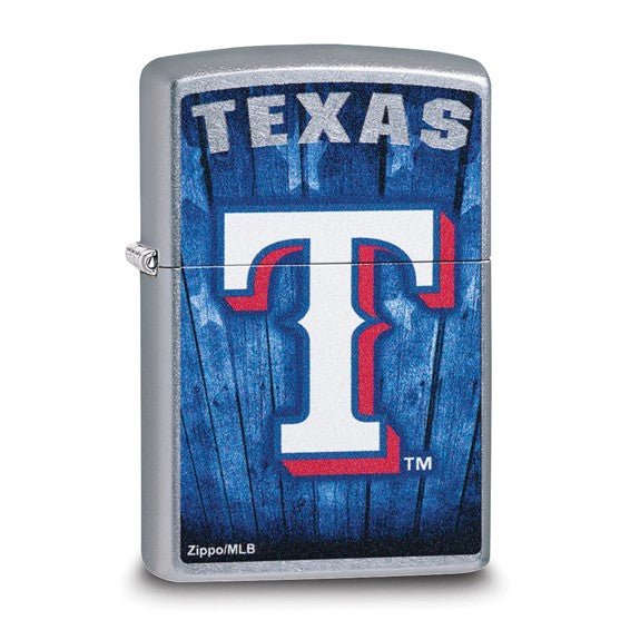 Zippo MLB Texas Rangers Street Chrome Lighter - Robson's Jewelers
