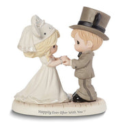 Precious Moments Disney Wedding Couple Hand-painted Porcelain Figurine - Robson's Jewelers