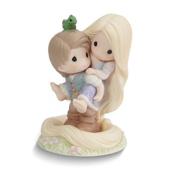 Precious Moments Disney Showcase BEST DAY EVER Rapunzel and Flynn Figurine - Robson's Jewelers