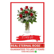 6 Long Stem Real Eternal Roses - Robson's Jewelers